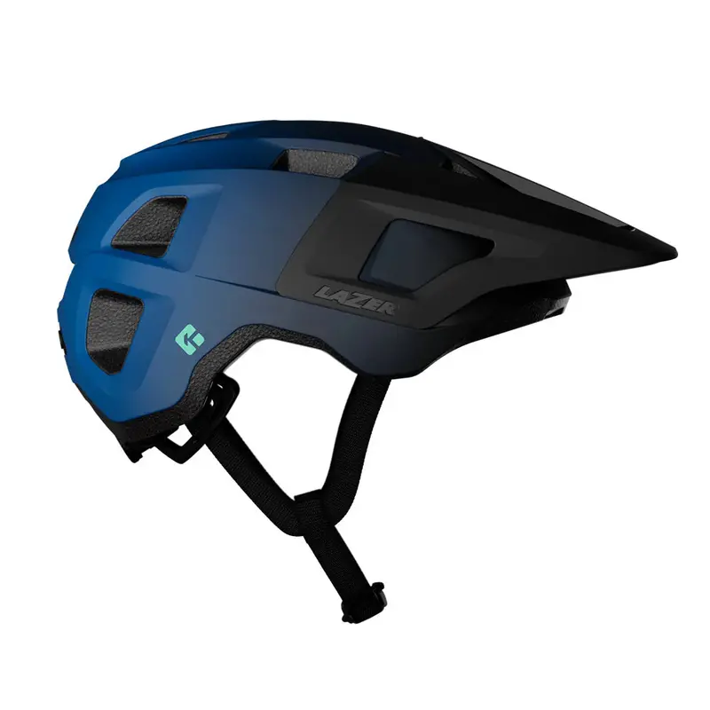 Lazer Finch Kineticore Kids Helmet - Matte Blue Black 1