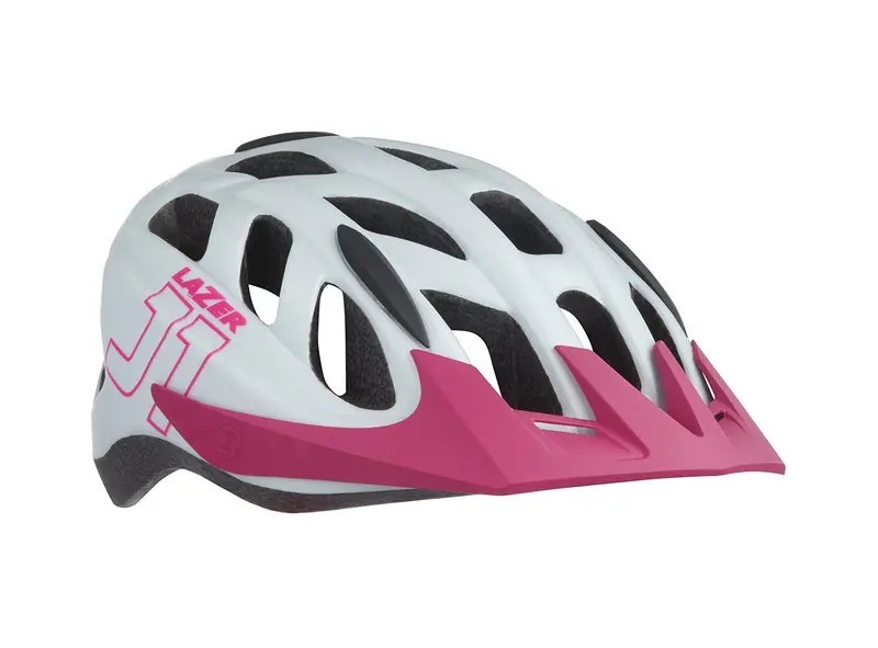 Lazer J1 Mtb Helmet - Youth - White-Pink 1