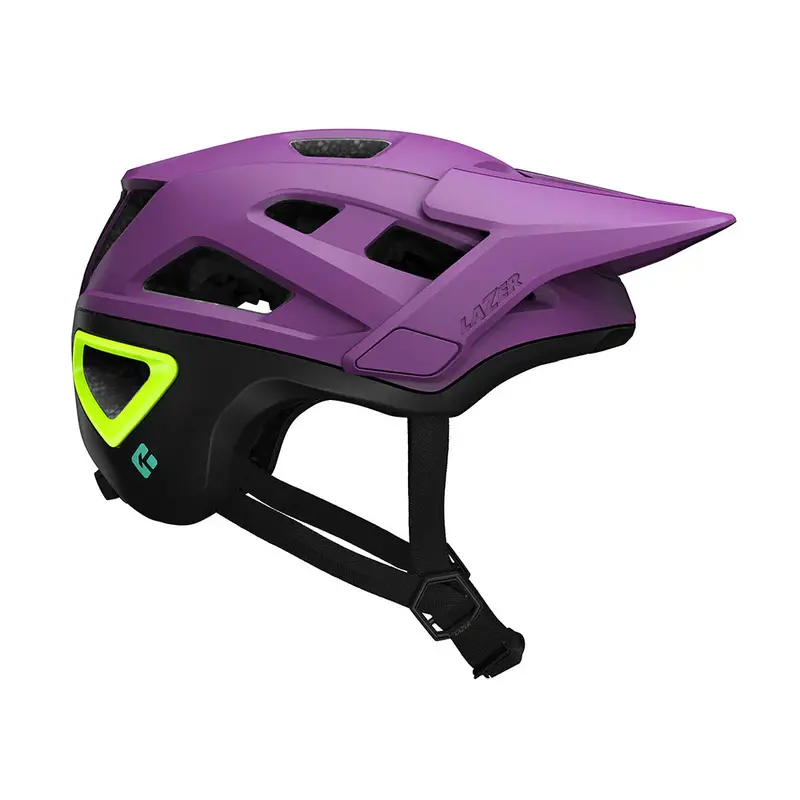 Lazer Jackal Kineticore Mtb Helmet - Matte Purple 1