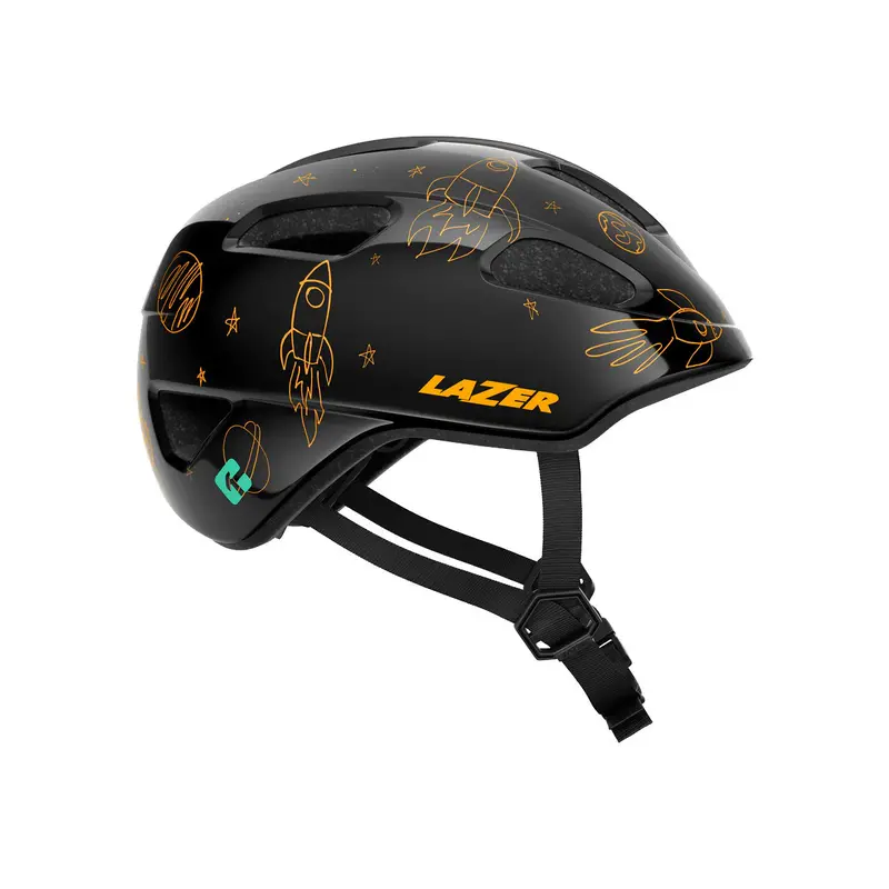 Lazer Pnut Kineticore 2.0 Kids Helmet - Flying Rocket 1