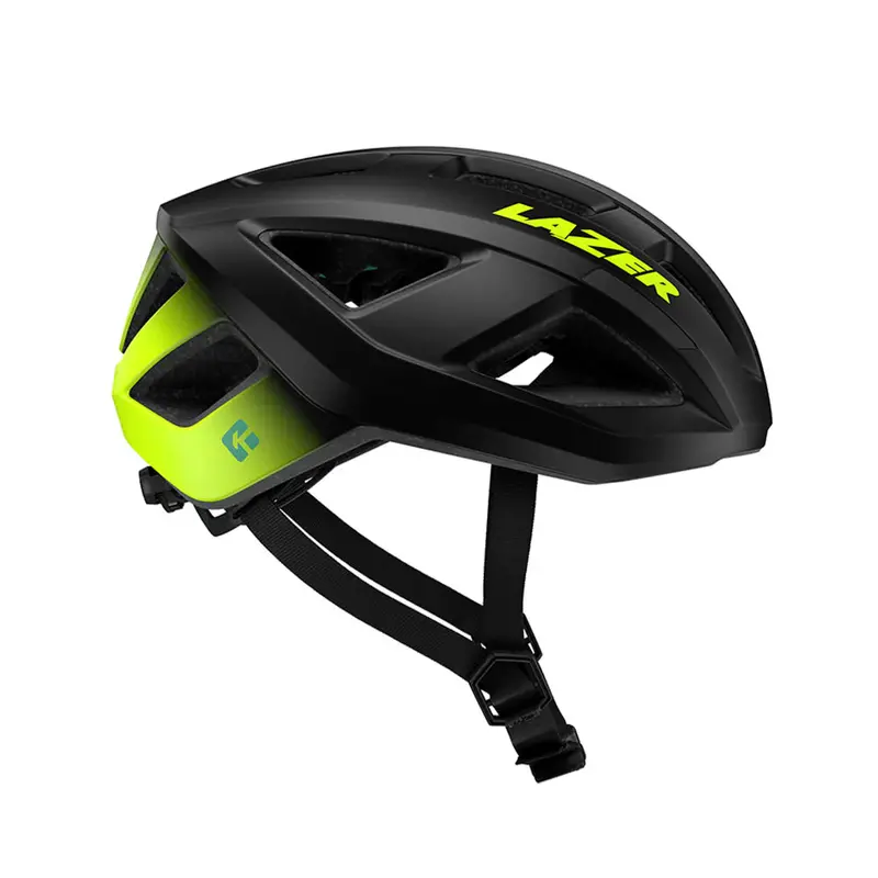 Lazer Tonic Kineticore Road/Gravel Helmet - Black Flash Yellow 1