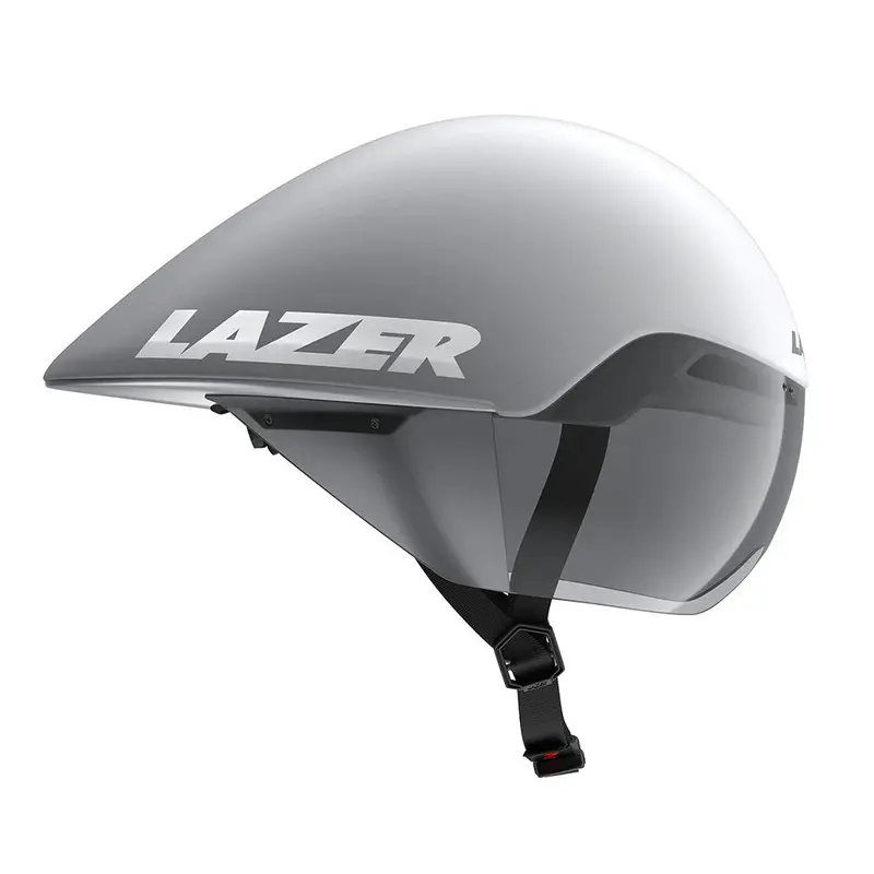 Lazer Volante Kineticore Tri/Tt Helmet - White Silver 1