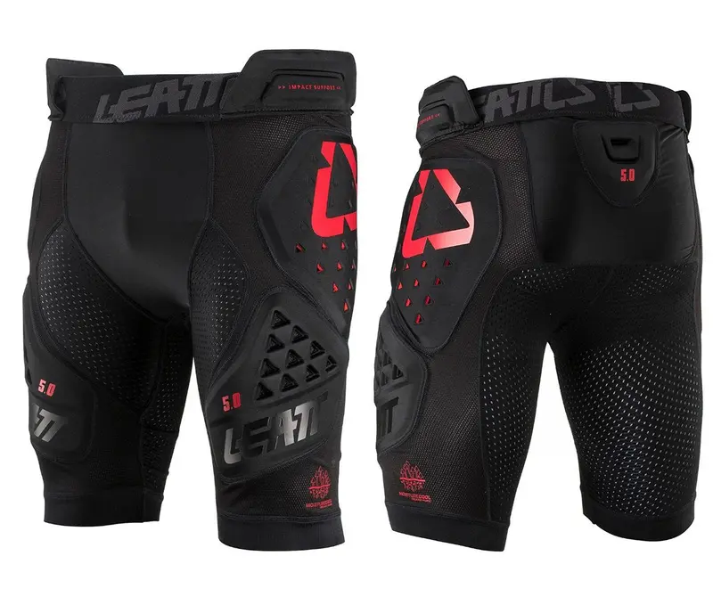 Leatt 3Df 5.0 Impact Short - Black-Red 1