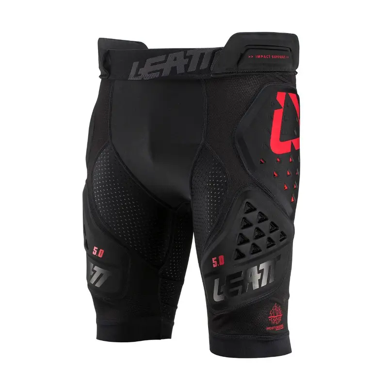 Leatt 3Df 5.0 Impact Short - Black-Red 2