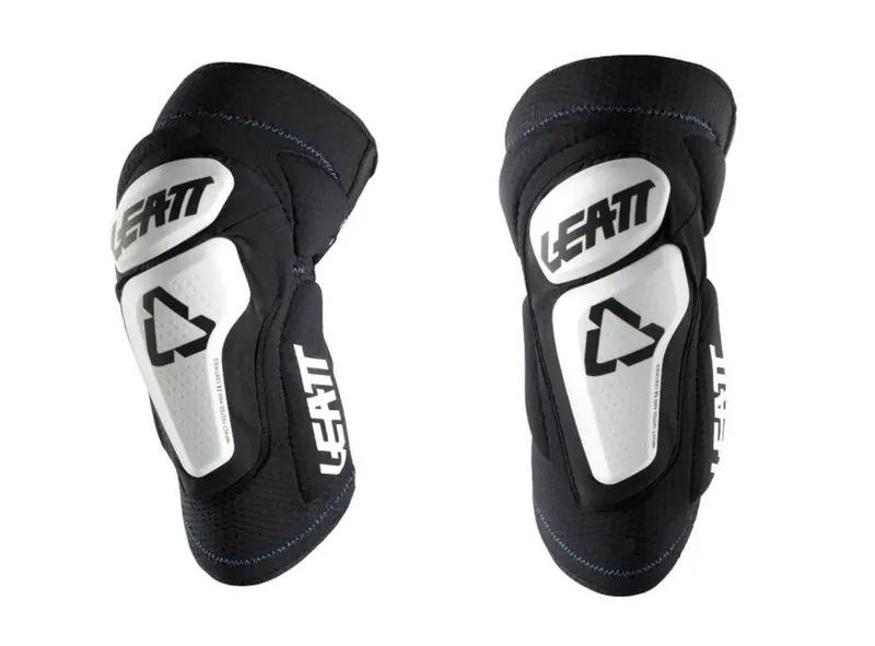Leatt 3Df 6.0 Knee Guard - White-Black - 2018 1