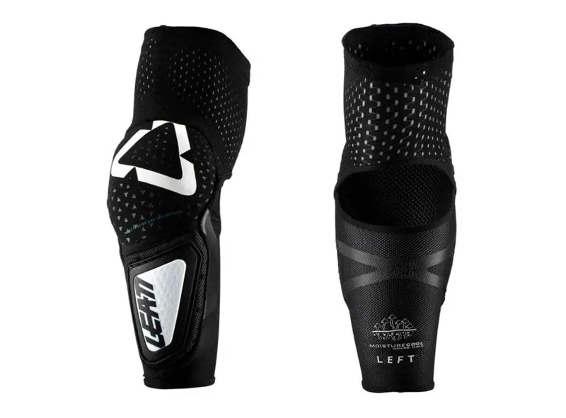 Leatt 3Df Hybrid Junior Elbow Guard - White-Black 1