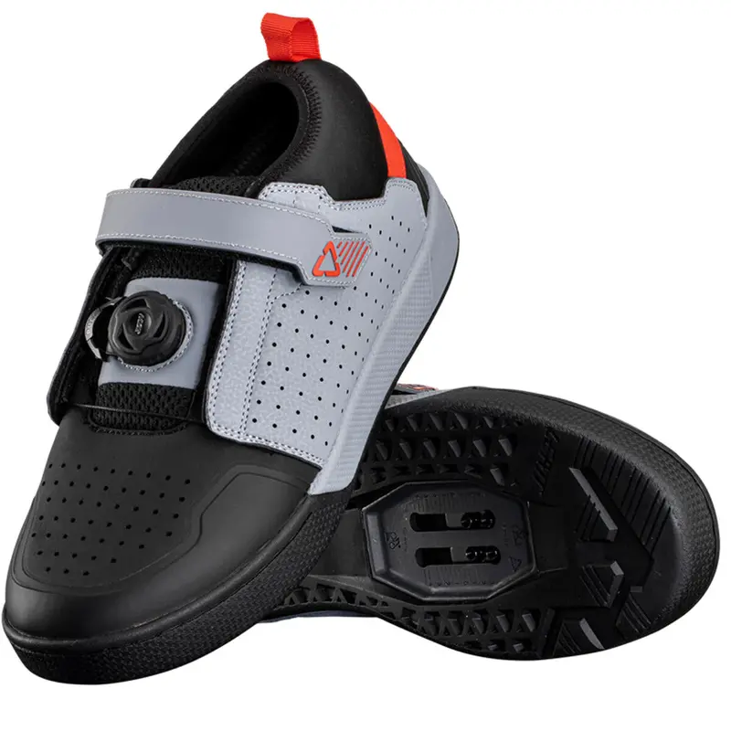 Leatt 4.0 Clipless Pro Mtb Shoe - Titanium - 2023 3
