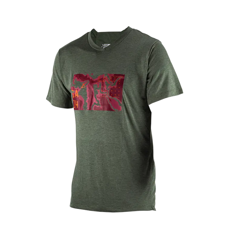 Leatt Allmtn 2.0 Short Sleeve Mtb Jersey - Pine - Prior Season 1