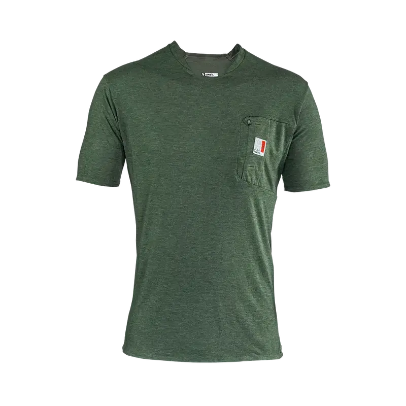 Leatt Allmtn 2.0 Short Sleeve Mtb Jersey - Spinach - 2024 3