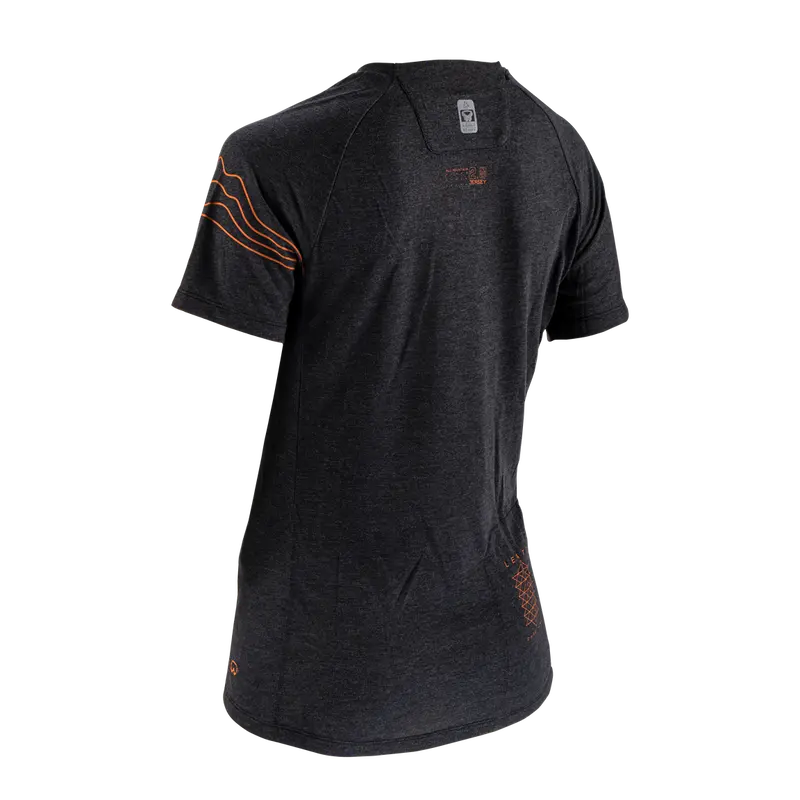 Leatt Allmtn 2.0 Short Sleeve Mtb Jersey - Womens - Black - 2023 2