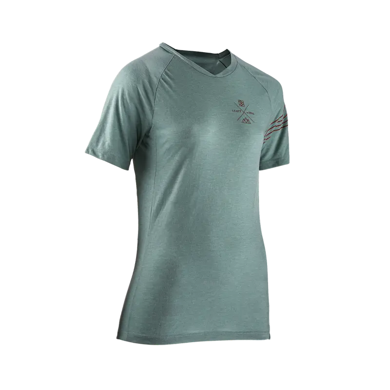 Leatt Allmtn 2.0 Short Sleeve Mtb Jersey - Womens - Pistachio - 2023 1