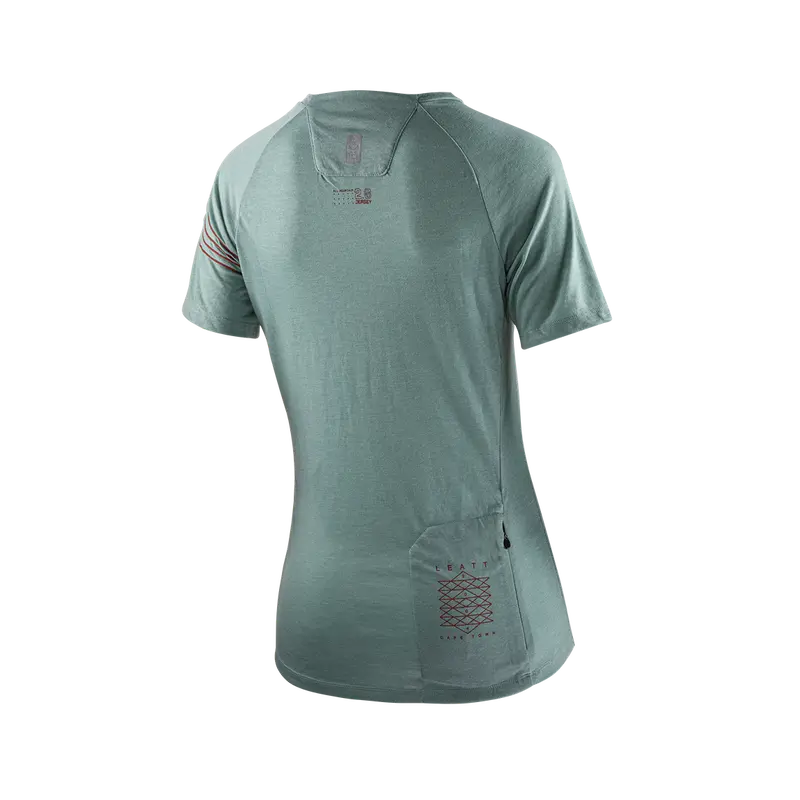 Leatt Allmtn 2.0 Short Sleeve Mtb Jersey - Womens - Pistachio - 2023 2