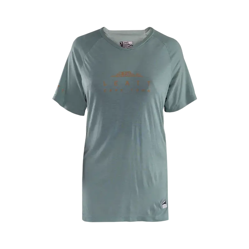 Leatt Allmtn 2.0 Short Sleeve Mtb Jersey - Womens - Pistachio - 2024 4