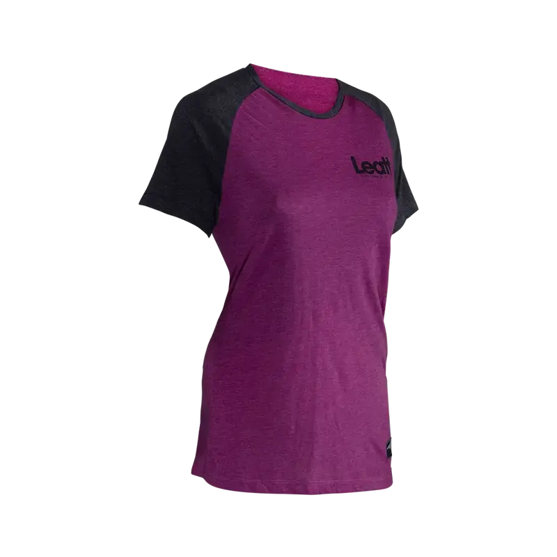 Leatt Allmtn 2.0 Short Sleeve Mtb Jersey - Womens - Purple - 2024 1