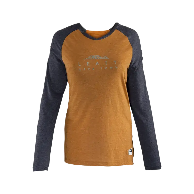 Leatt Allmtn 3.0 Long Sleeve Mtb Jersey - Womens - Peanut - 2024 3
