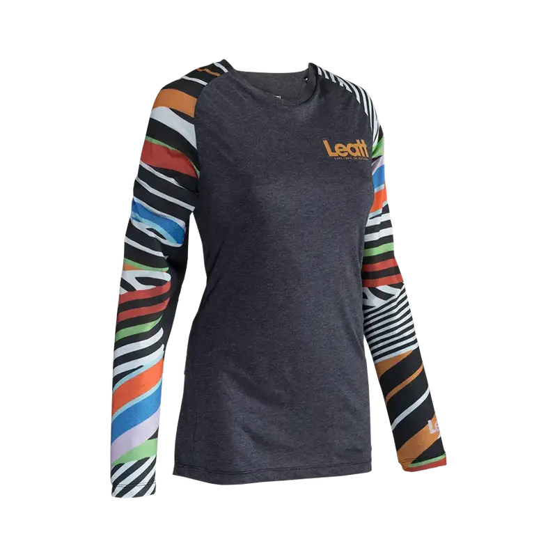 Leatt Allmtn 3.0 Long Sleeve Mtb Jersey - Womens - Stripes - 2024 1