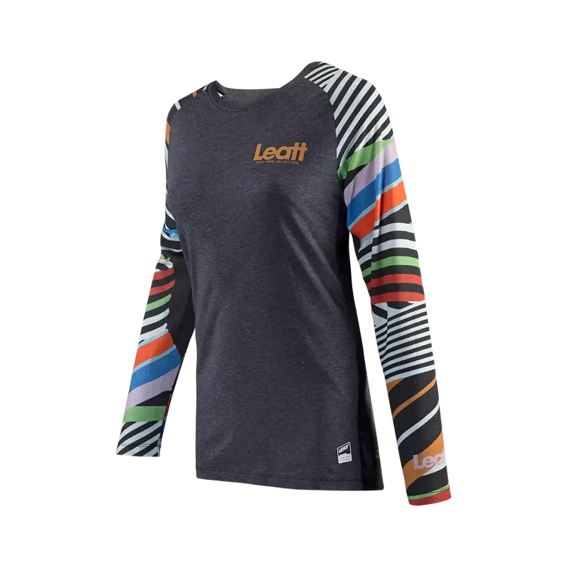 Leatt Allmtn 3.0 Long Sleeve Mtb Jersey - Womens - Stripes - 2024 4