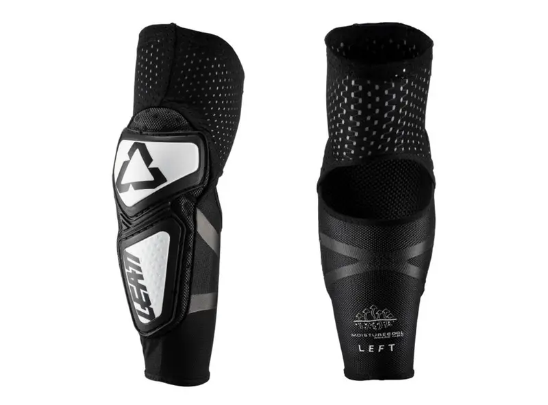 Leatt Contour Junior Elbow Guard - White-Black 1