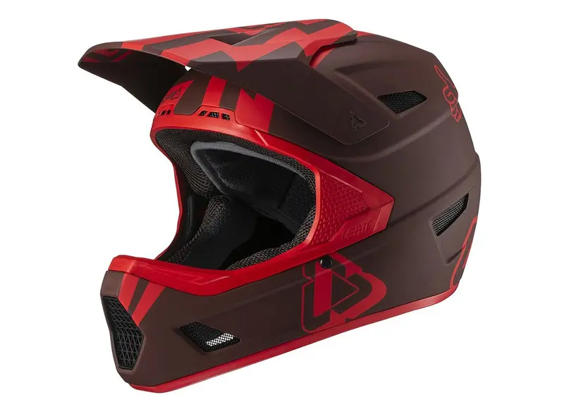 Leatt Dbx 3.0 Dh V19.3 Full Face Helmet - Stadium - Ruby 1
