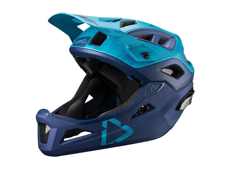 Leatt Dbx 3.0 Enduro V19.1 Full Face Helmet - Ink Blue 2