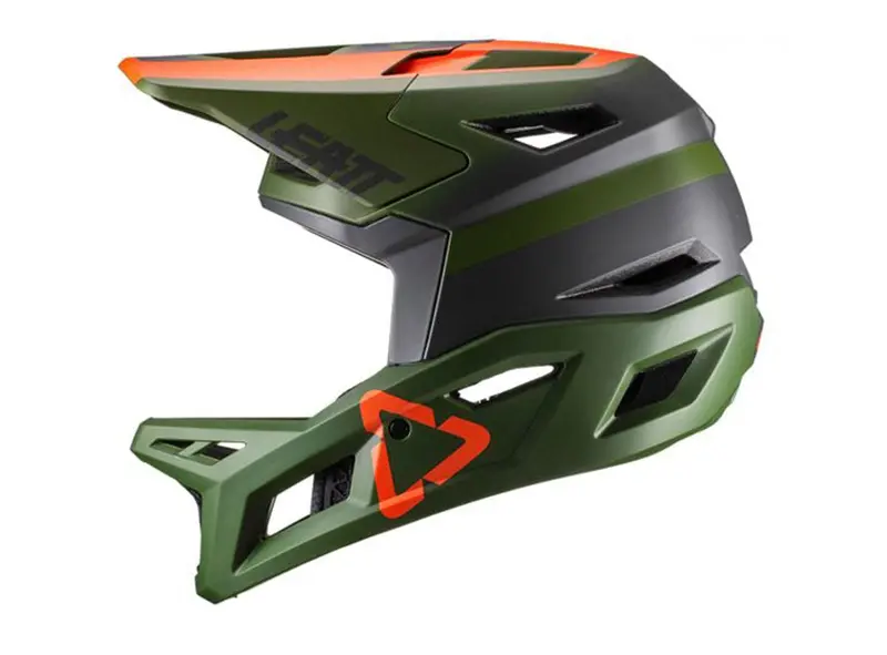 Leatt Dbx 4.0 V20.1 Full Face Helmet - Forest 2