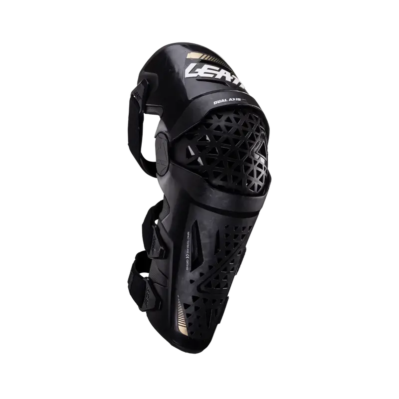 Leatt Dual Axis Pro Knee & Shin Guard - Black - 2024 1