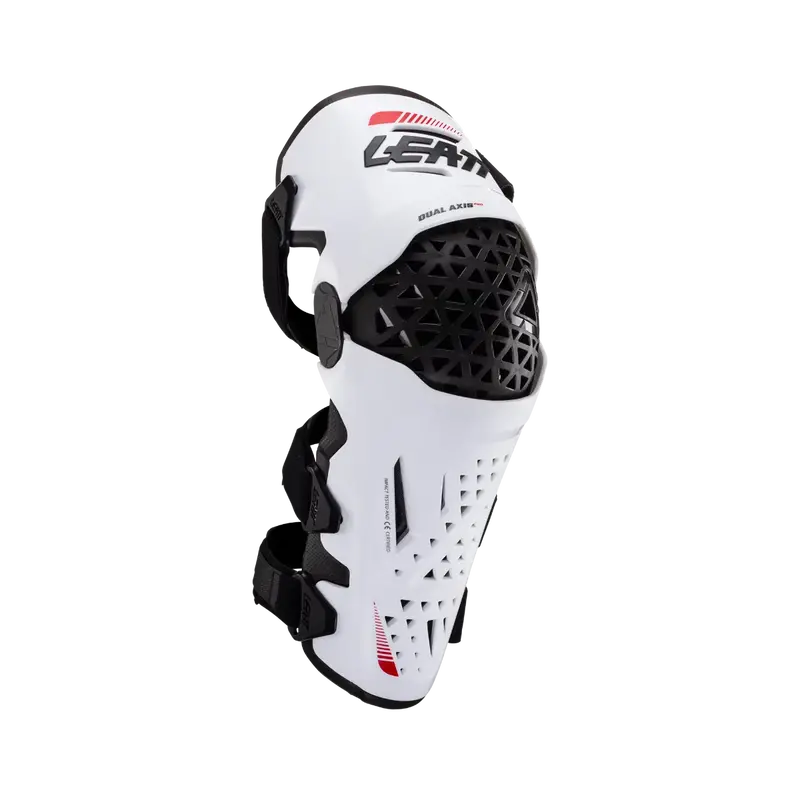 Leatt Dual Axis Pro Knee & Shin Guard - White - 2024 1