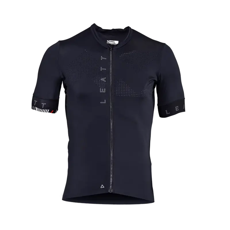 Leatt Endurance 5.0 Short Sleeve Mtb Jersey - Black - 2024 4