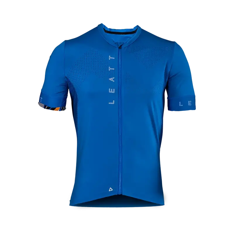 Leatt Endurance 5.0 Short Sleeve Mtb Jersey - Blue - 2024 2