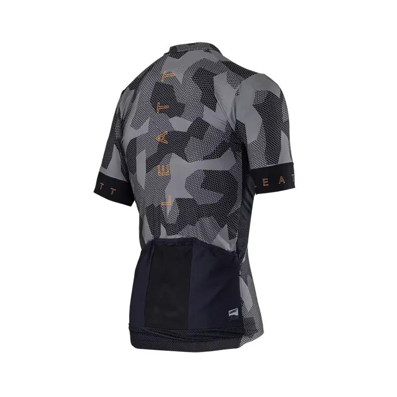 Leatt Endurance 5.0 Short Sleeve Mtb Jersey - Camo - 2024 5