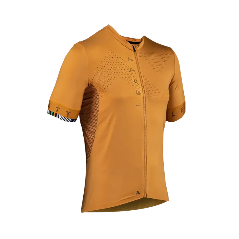 Leatt Endurance 5.0 Short Sleeve Mtb Jersey - Rust - 2024 1