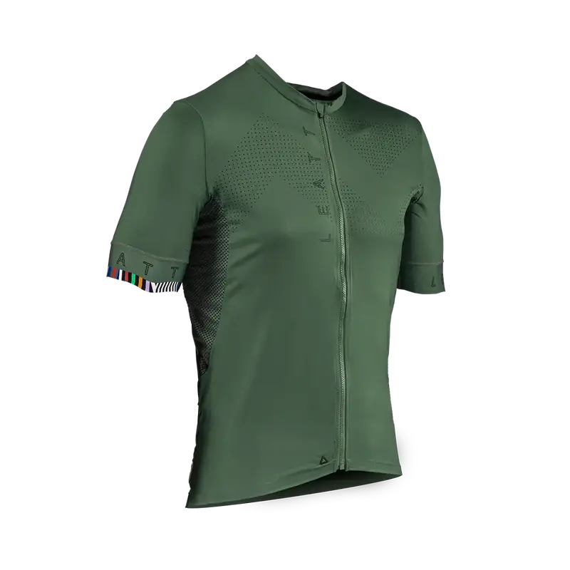 Leatt Endurance 5.0 Short Sleeve Mtb Jersey - Spinach - 2024 1