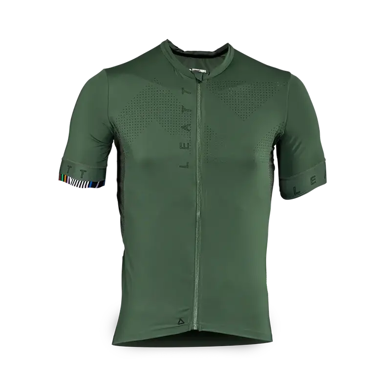 Leatt Endurance 5.0 Short Sleeve Mtb Jersey - Spinach - 2024 2
