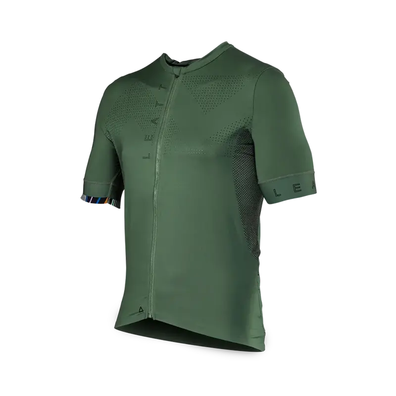 Leatt Endurance 5.0 Short Sleeve Mtb Jersey - Spinach - 2024 3