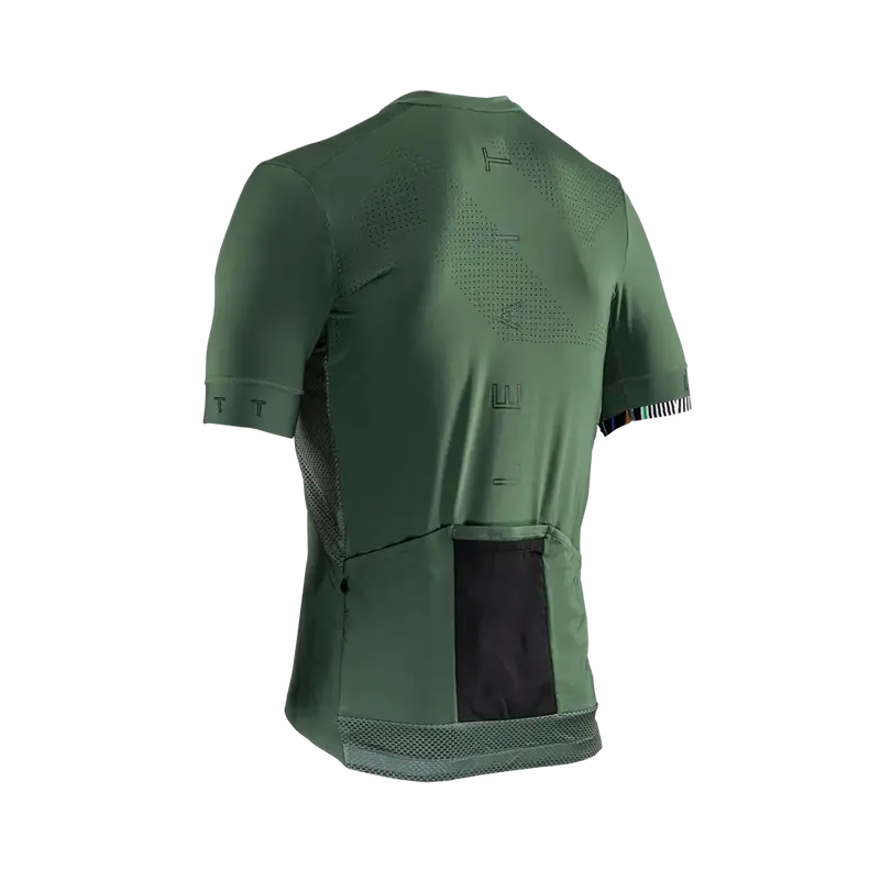 Leatt Endurance 5.0 Short Sleeve Mtb Jersey - Spinach - 2024 4