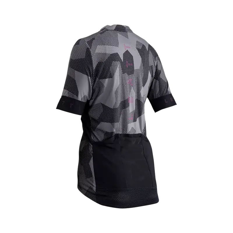 Leatt Endurance 5.0 Short Sleeve Mtb Jersey - Womens - Granite - 2024 2
