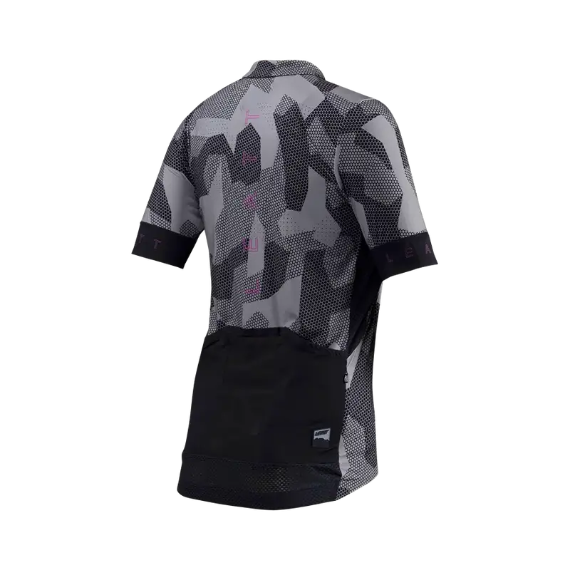 Leatt Endurance 5.0 Short Sleeve Mtb Jersey - Womens - Granite - 2024 3