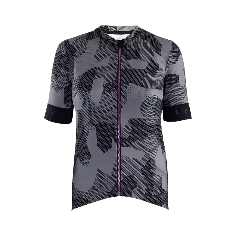 Leatt Endurance 5.0 Short Sleeve Mtb Jersey - Womens - Granite - 2024 4