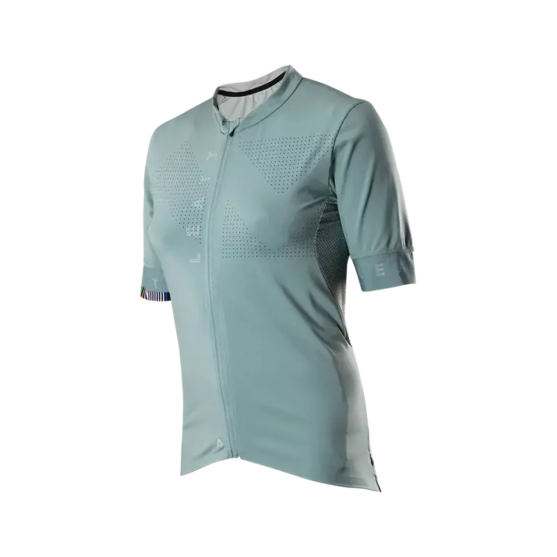 Leatt Endurance 5.0 Short Sleeve Mtb Jersey - Womens - Pistachio - 2024 3