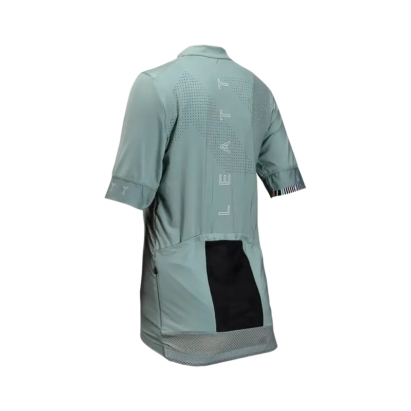 Leatt Endurance 5.0 Short Sleeve Mtb Jersey - Womens - Pistachio - 2024 4
