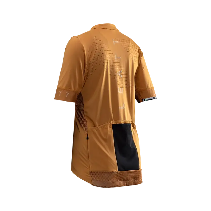 Leatt Endurance 5.0 Short Sleeve Mtb Jersey - Womens - Rust - 2024 4