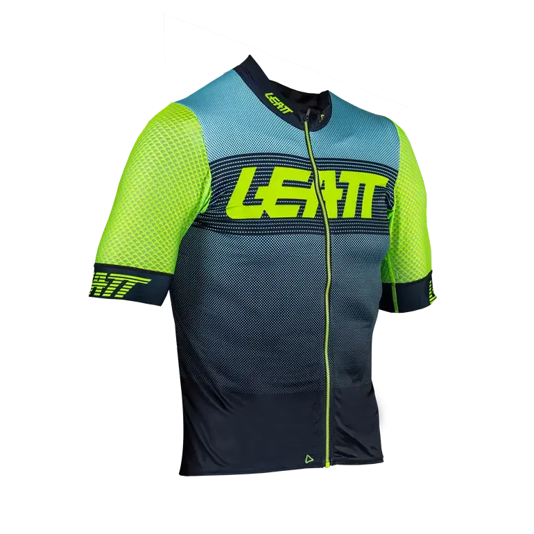 Leatt Endurance 6.0 Short Sleeve Mtb Jersey - Aqua - 2024 1