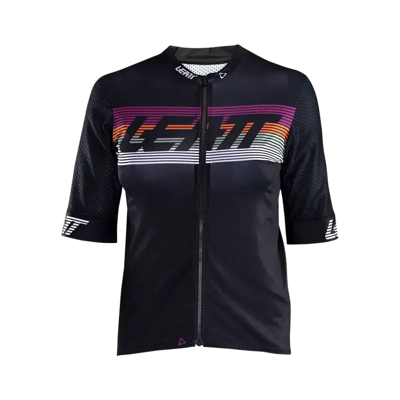 Leatt Endurance 6.0 Short Sleeve Mtb Jersey - Womens - Black - 2024 2