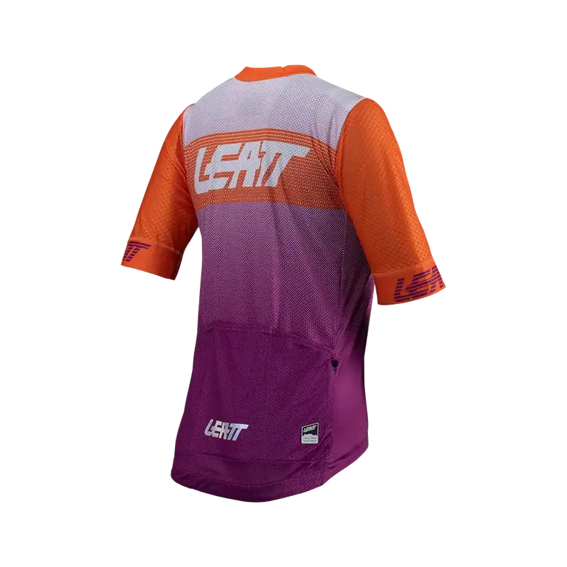 Leatt Endurance 6.0 Short Sleeve Mtb Jersey - Womens - Purple - 2024 3