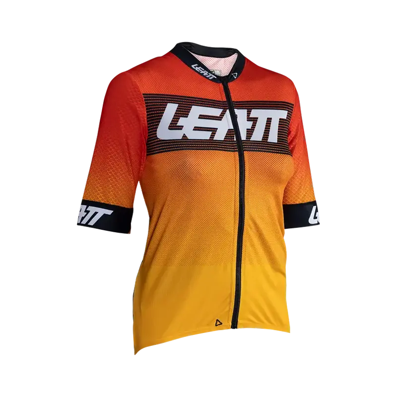 Leatt Endurance 6.0 Short Sleeve Mtb Jersey - Womens - Red - 2024 1