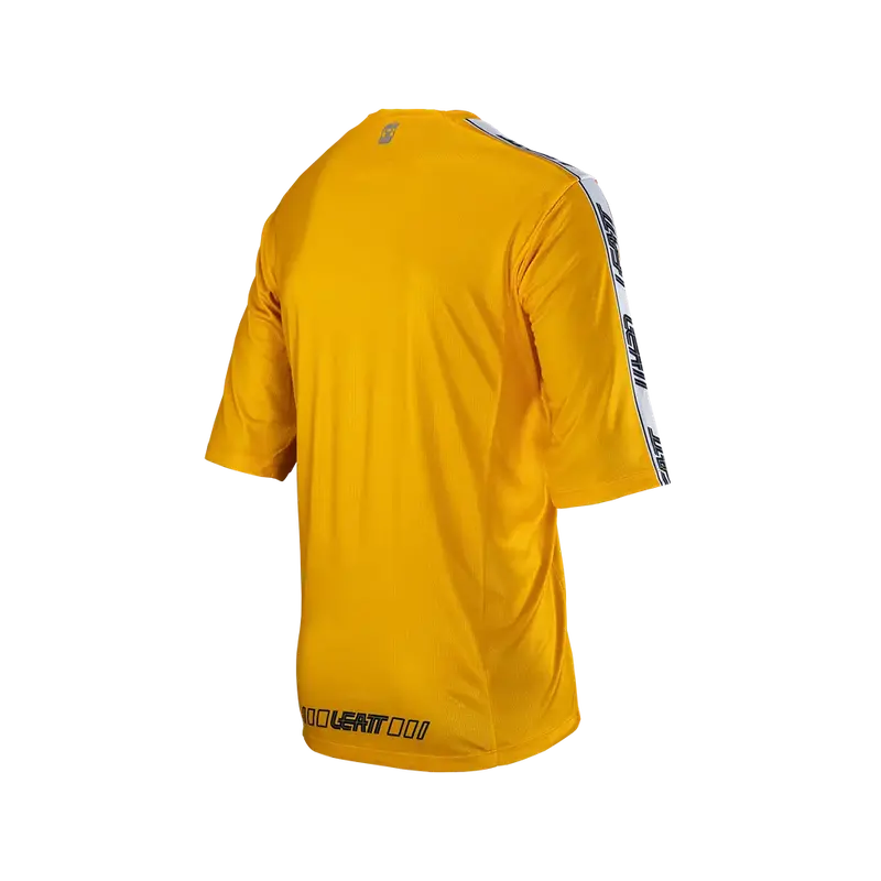 Leatt Enduro 3.0 Short Sleeve Mtb Jersey - Gold - 2024 4