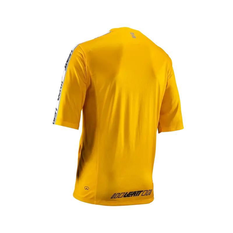 Leatt Enduro 3.0 Short Sleeve Mtb Jersey - Gold - 2024 5