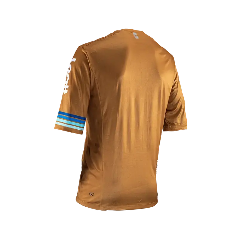 Leatt Enduro 3.0 Short Sleeve Mtb Jersey - Peanut - 2024 2