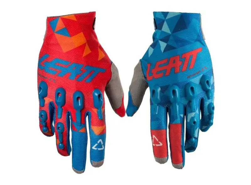 Leatt Gpx 4.5 Lite Mtb Glove - Blue-Red 1