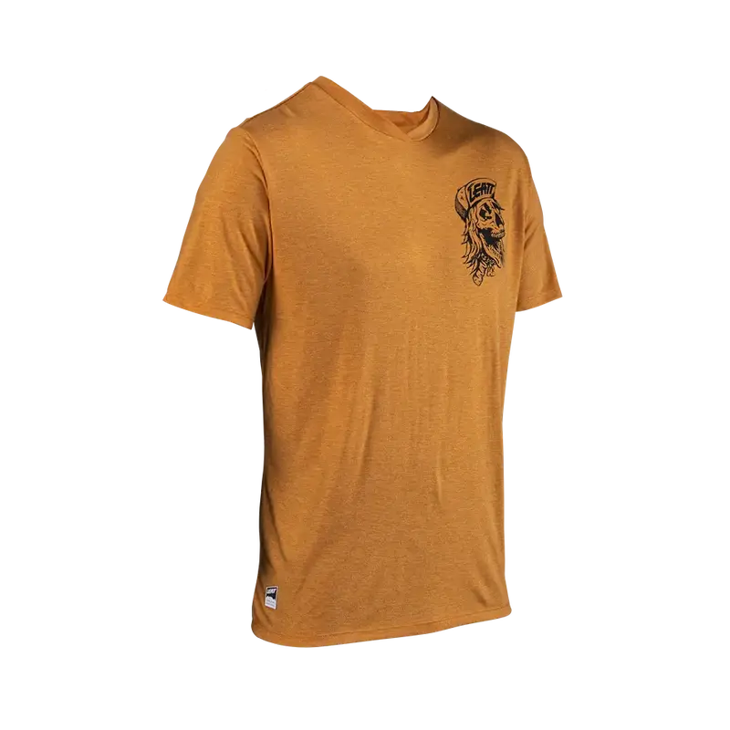 Leatt Gravity 1.0 Short Sleeve Mtb Jersey - Rust - 2024 1